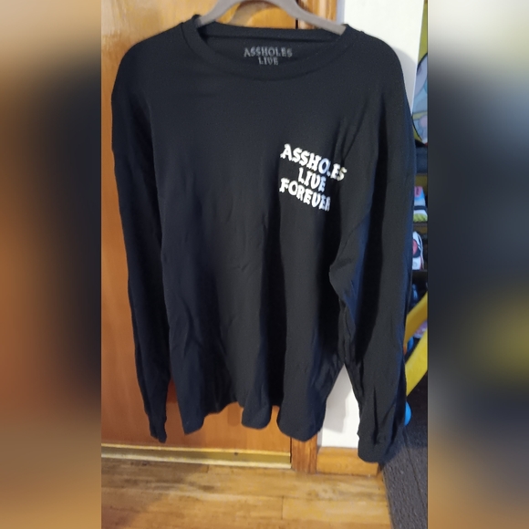Assholes Live Forever Other - Assholes Live Forever Long Sleeve XL NWT 100% Cotton